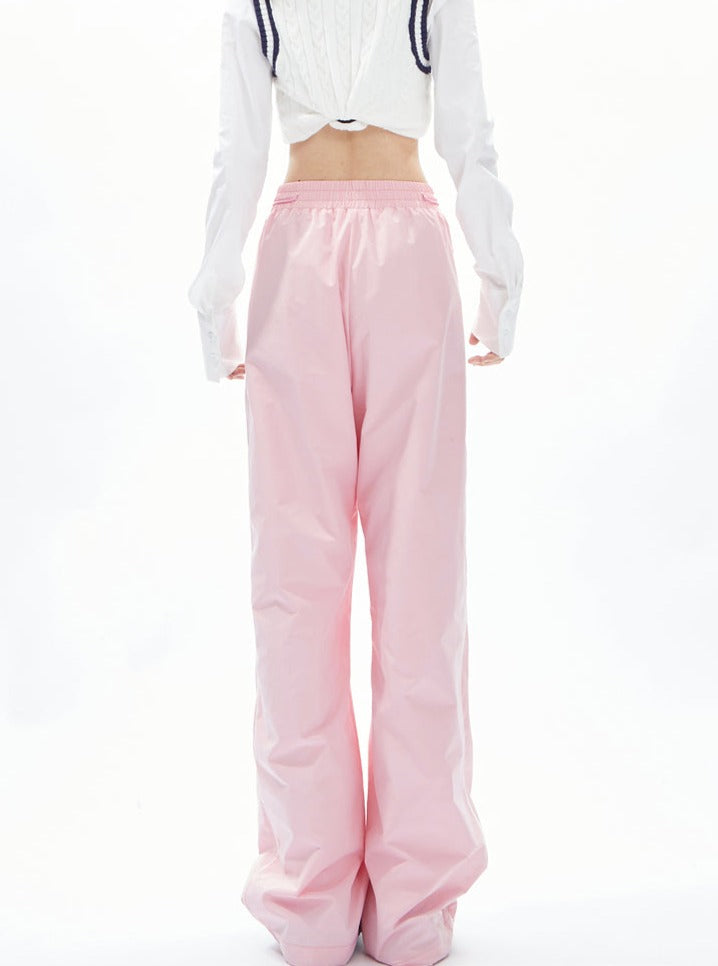 Straight Wide Leg Casual Pants