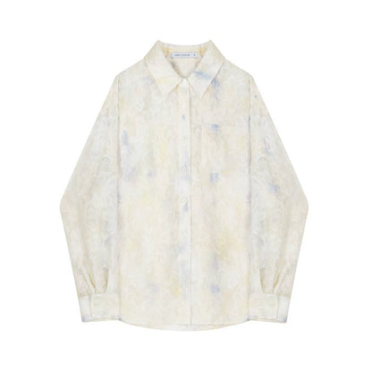 Gradient Jacquard Shirt