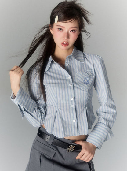 Striped Slim Shirt