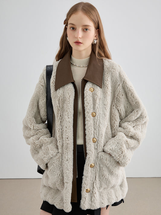 Fur Integrated Down Jacket