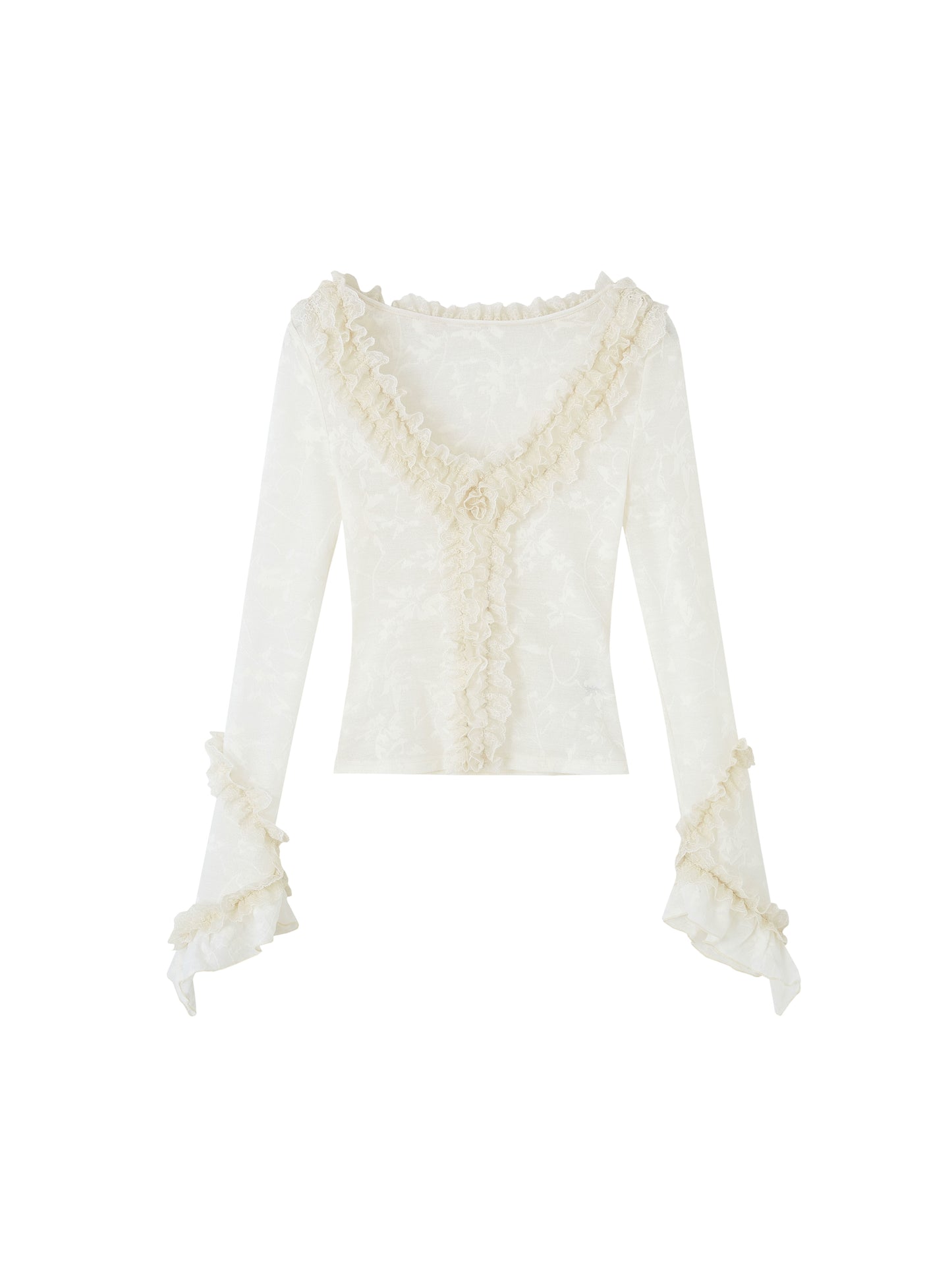 Romantic Lace V-Neck Base Layer Top