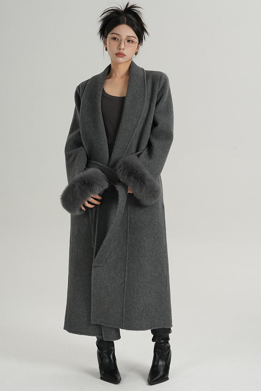 Rich Temperament Woolen Jacket