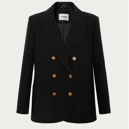 Loose British Tweed Blazer