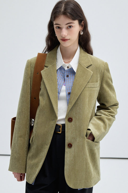 FASHIONABLE CORDUROY JACKET