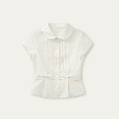 White Polka Dot Shirt