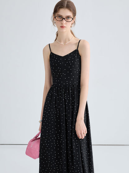 Vintage Polka Dot Resort Kleid