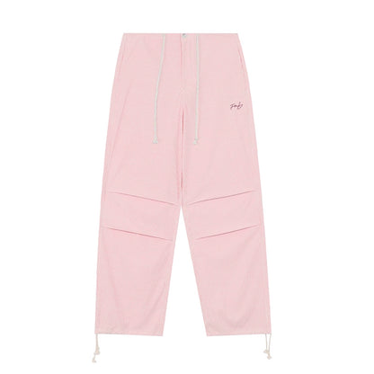 Loose Summer Vertical Stripe Slacks Pants