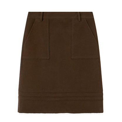 Three-Dimensional Pocket Short Skirt