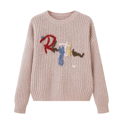 Cloud-Like Knit Pullover Sweater