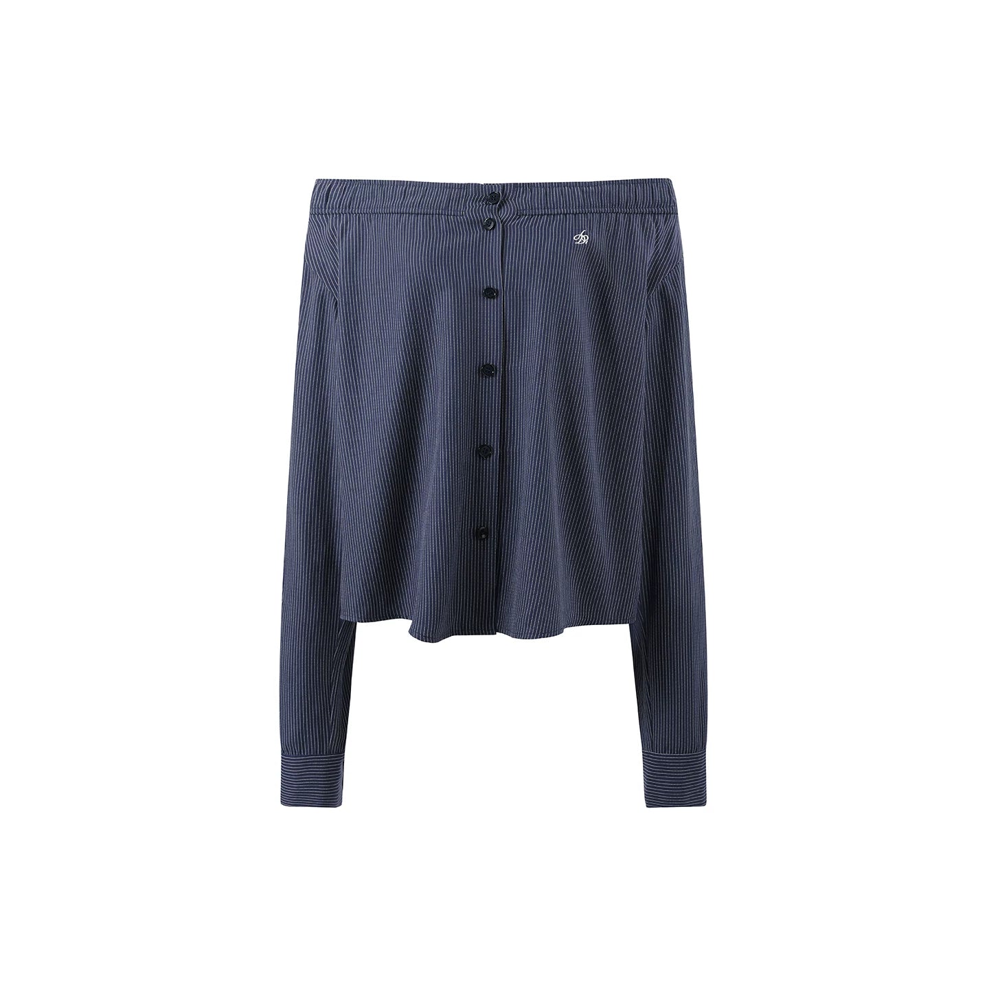 Off-Shoulder Slimming Blouse Set-Up