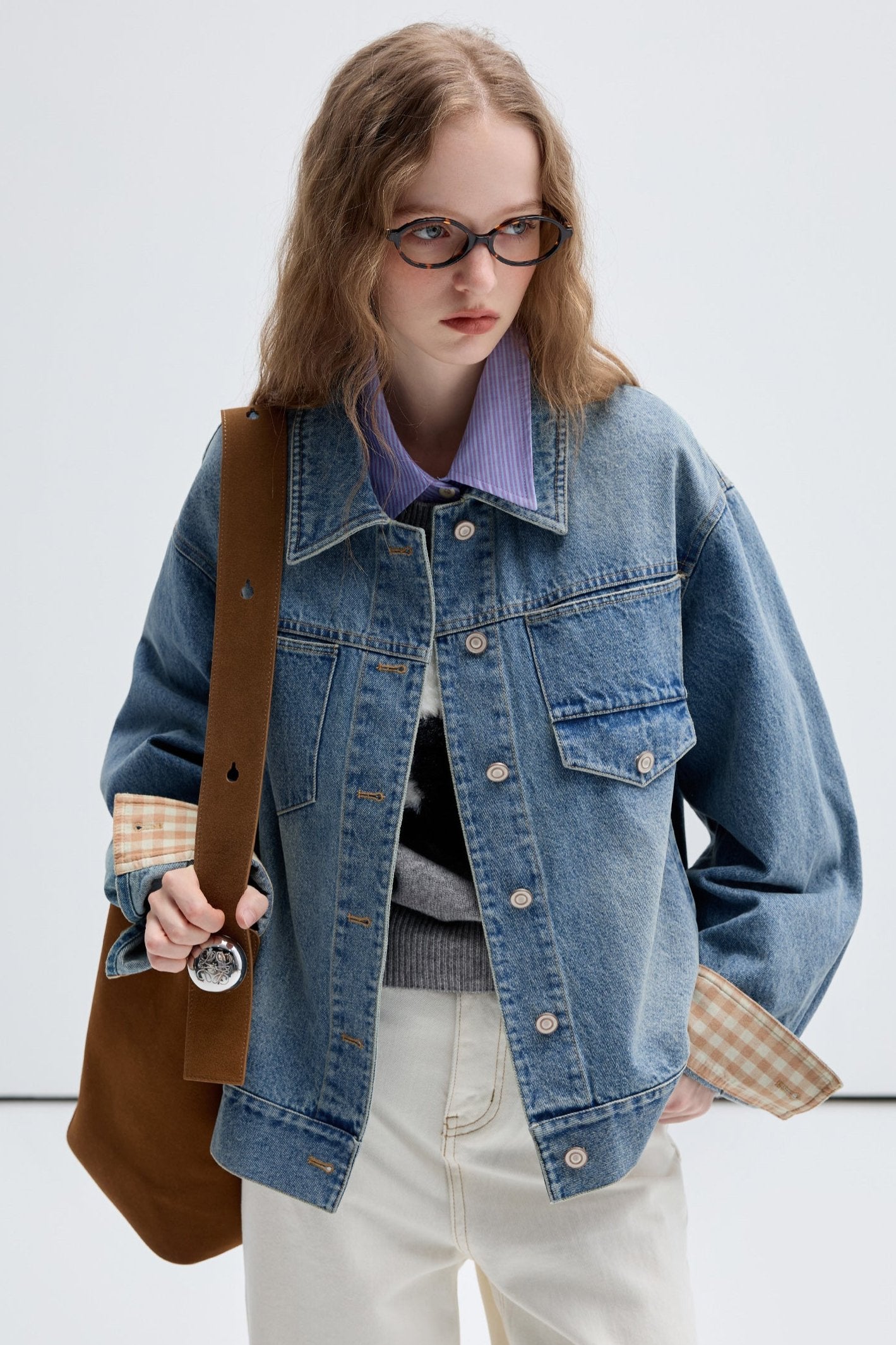 Retro Washed Loose Denim Jacket