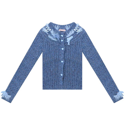 Mist Harbor Fleece Cardigan