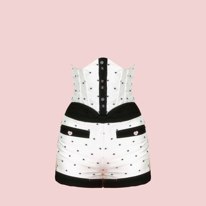 Chiffon V-Neck Set-Up