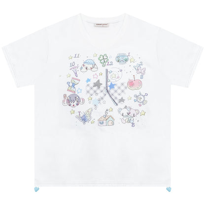 Loose Fit Art Print T-Shirt