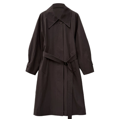 Autumn Tie-Up Trench Coat