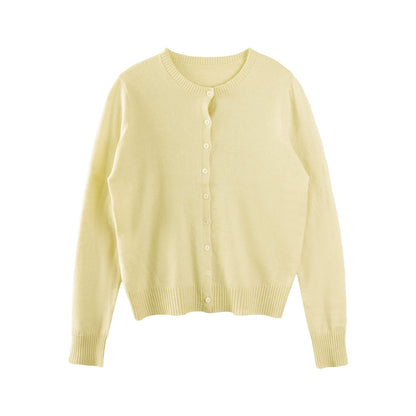 Multi-Color Snowflake Knitted Cardigan