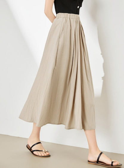 Slim A-Line Umbrella Skirt