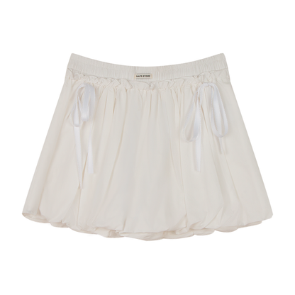 Navy Lace Collar Top & Skirt Set-Up