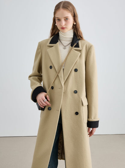 High-quality Collar Tweed Coat