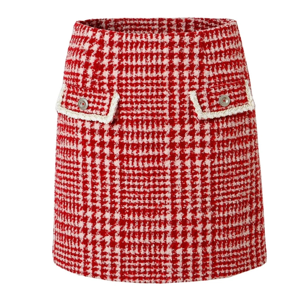 Fragrant Wool Skirt