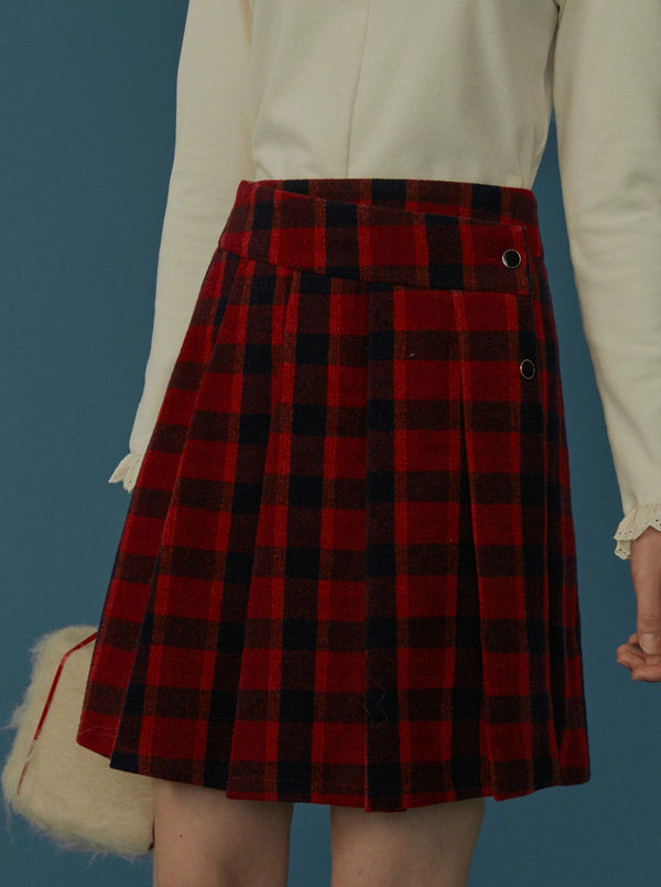 VINTAGE PLEATED SKIRT