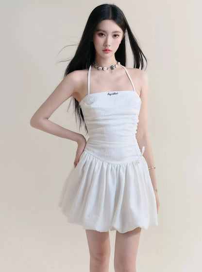 [Spot] fragile store - moonlight little dance pure desire wind halterneck suspender tutu sweet date dress