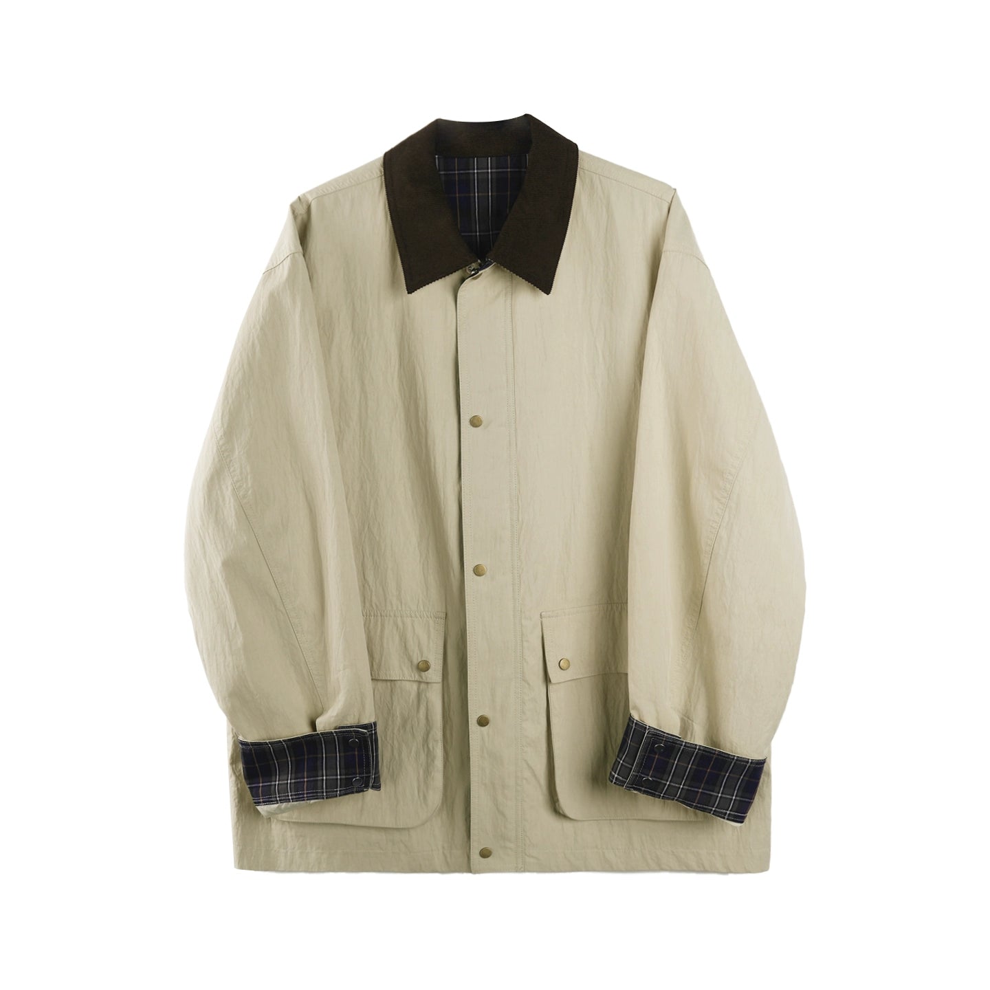 Vintage Patchwork Trench Coat