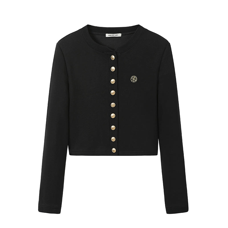 Luxury Short Knit Cardigan Set-Up