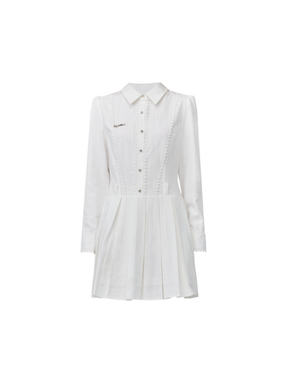 White French shirt dress