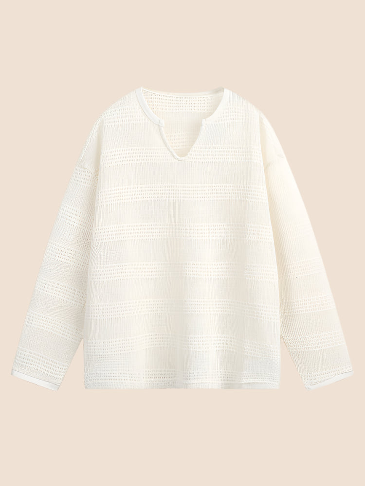 Breezy V-Neck Blouse