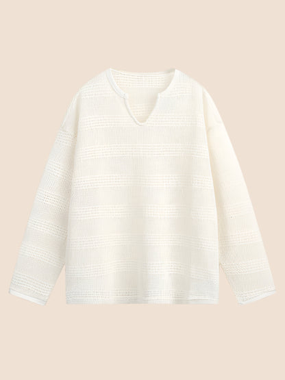 Breezy V-Neck Blouse