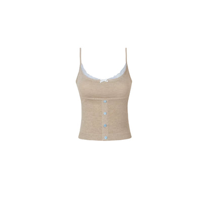 Slim-Fit Knitted Cardigan Matching Set
