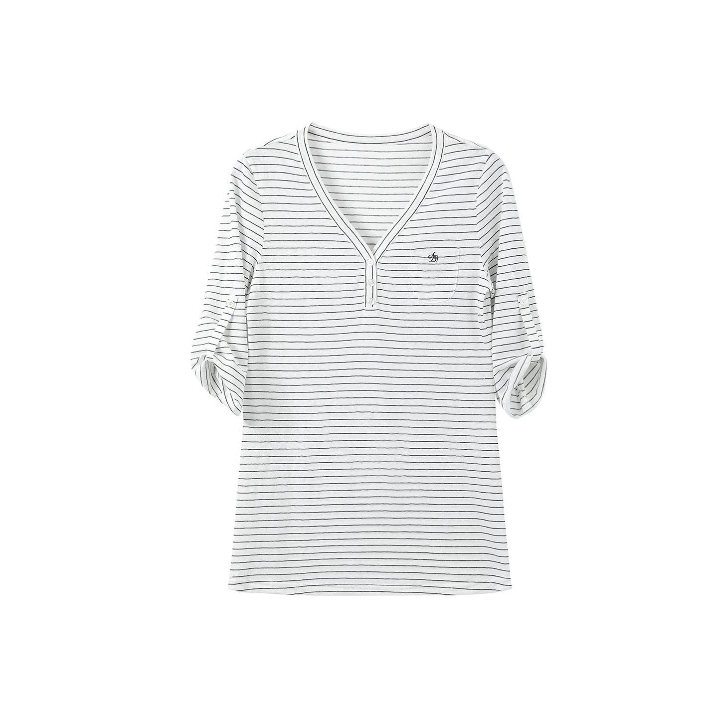 Snowflake Linen Blouse