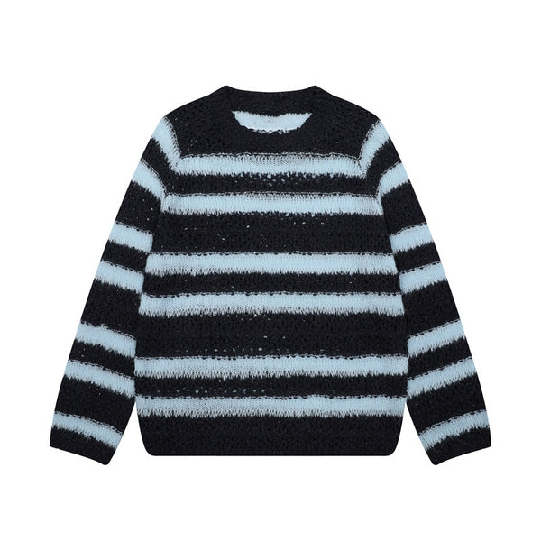 American Striped Knit Top