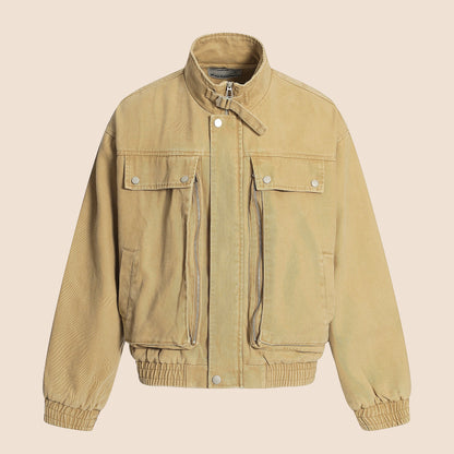 Autumn Vintage Cargo Jacket
