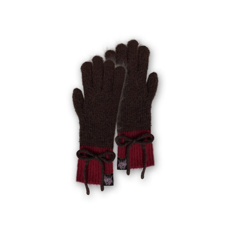 Versatile Lace-Up Design Gloves