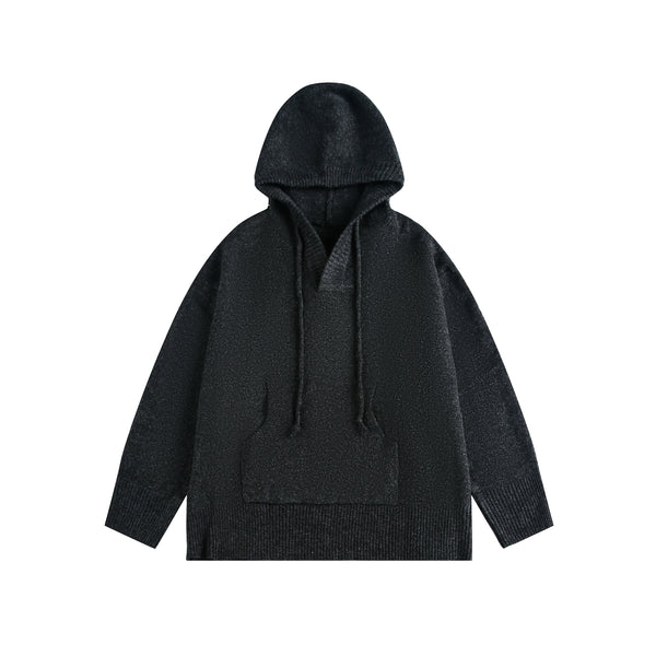 Lazy Vintage V-Neck Knit Sweater