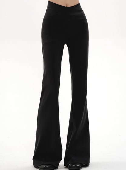 V-Waist Leg Long Pants