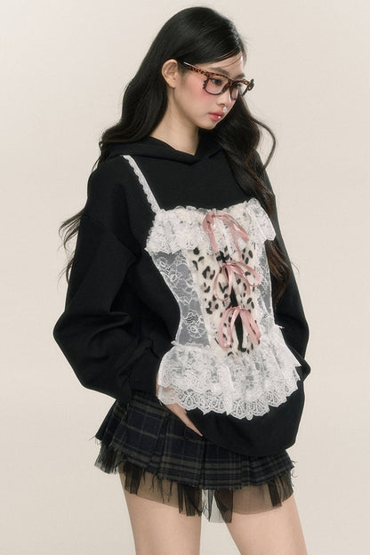 Paris Fall Loose Sweatshirt