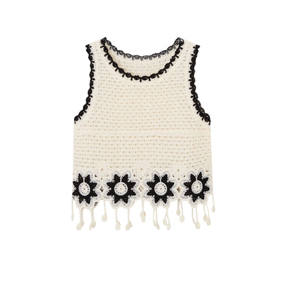 Crochet Tassel Tank Top