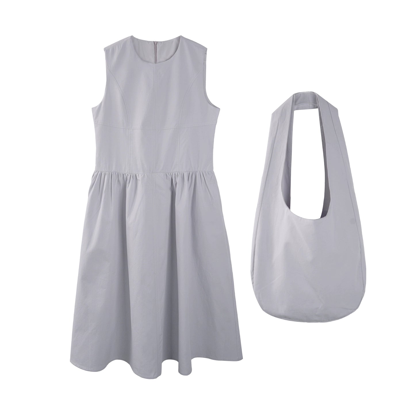 Slimming Yellow Tank Dress