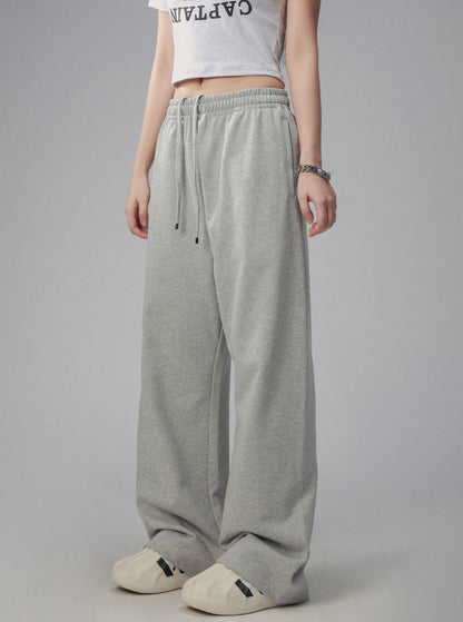 Amerikanische Retro Sweatpants Grau