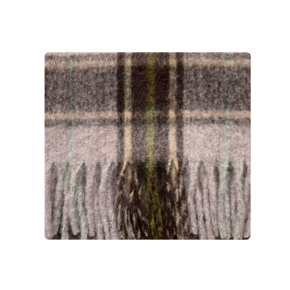 Wool Blend Plaid Scarf