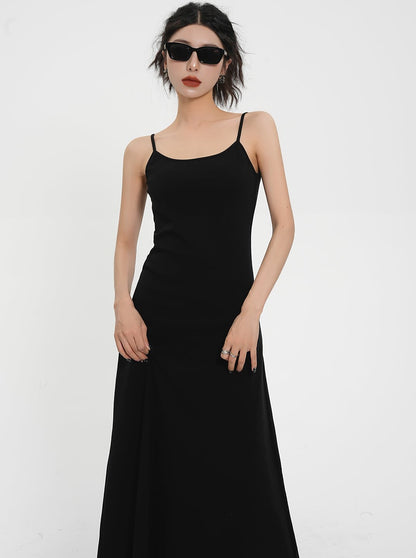 American Slim Backless Dress