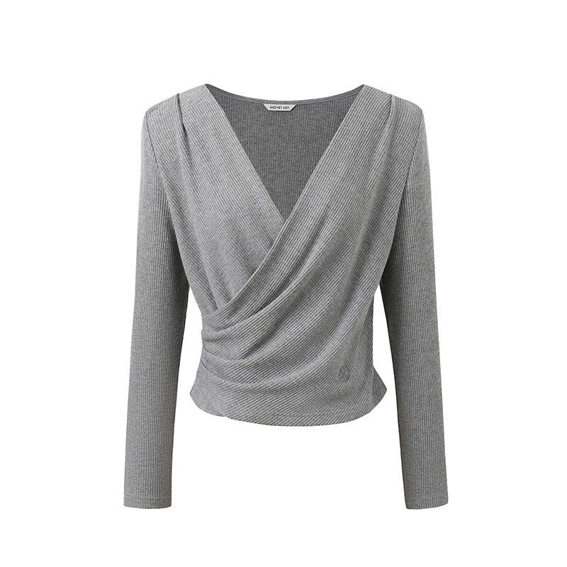 Slim Fit Mid-Sleeve Checked Top Set-Up