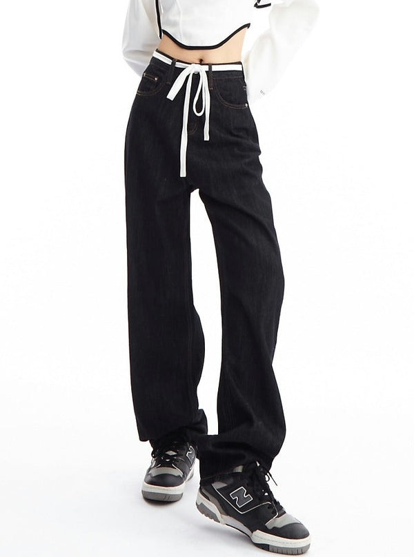 Loose Wide Leg Long Jeans Pants