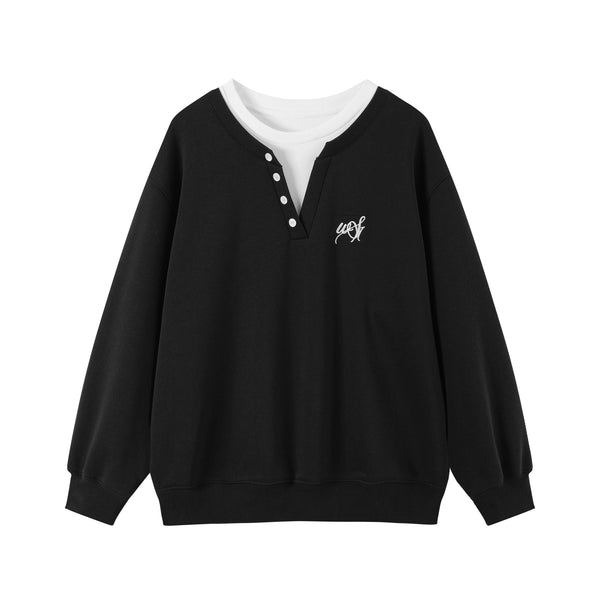 Gray Sweatshirt Set-Up