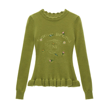 Gentle Knitted Cardigan Set-Up