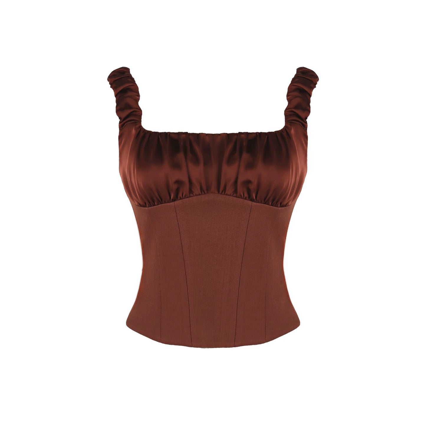 Striped Collar Vest Set-Up