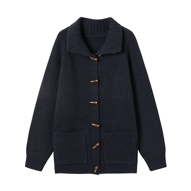 Japanese Retro Knit Cardigan